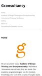 Mobile Screenshot of gconsultancy.org